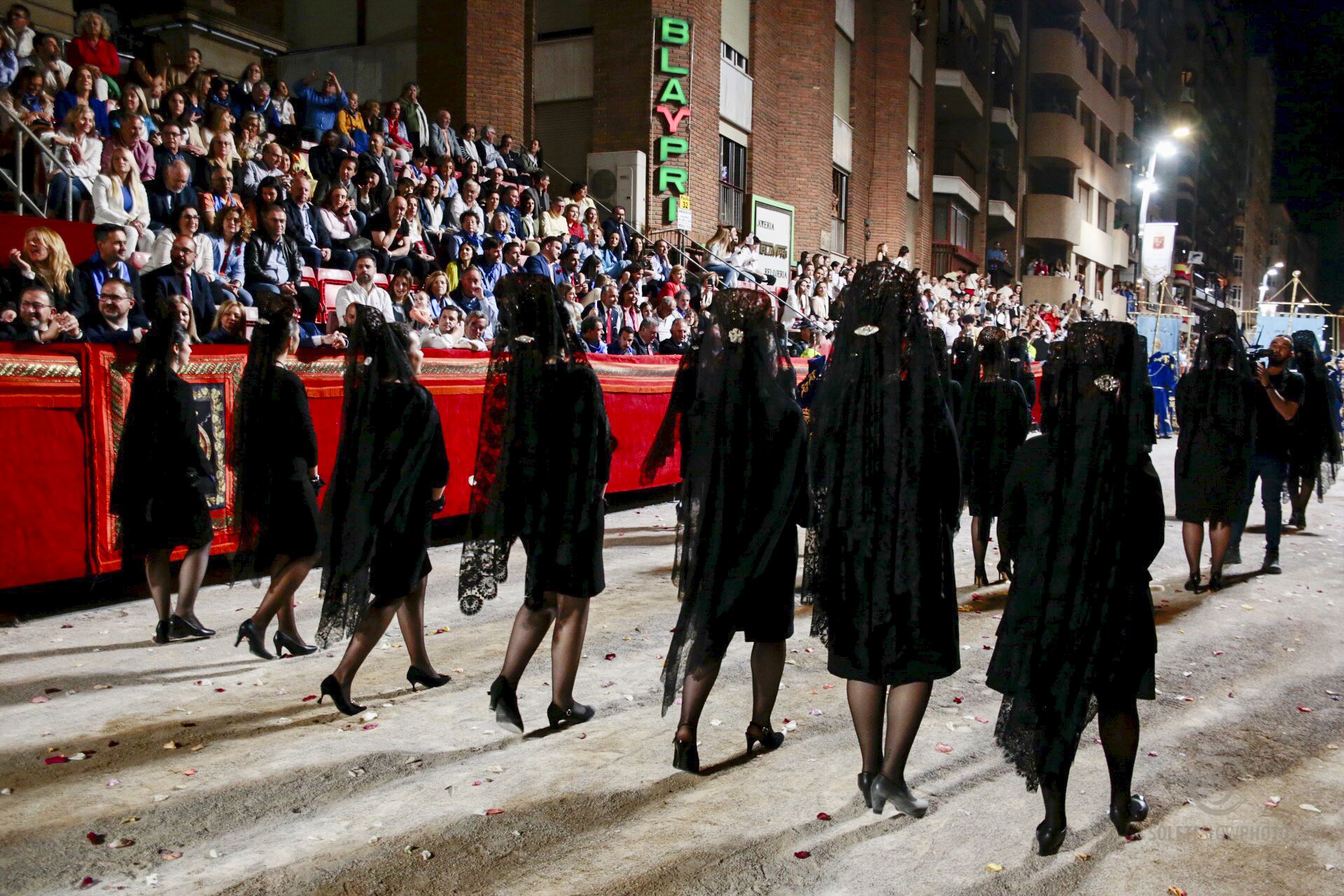 Procesión Viernes de Dolores en Lorca