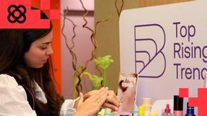 Un stand del salón Beuty Innovation Days en Barcelona