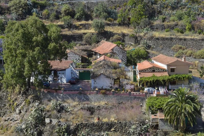 Cuartel El Colmenar en el barranco San Miguel de Valsequillo