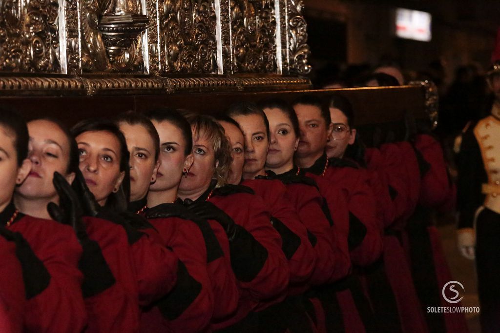 Las imágenes de la Procesión del Silencio en Lorca