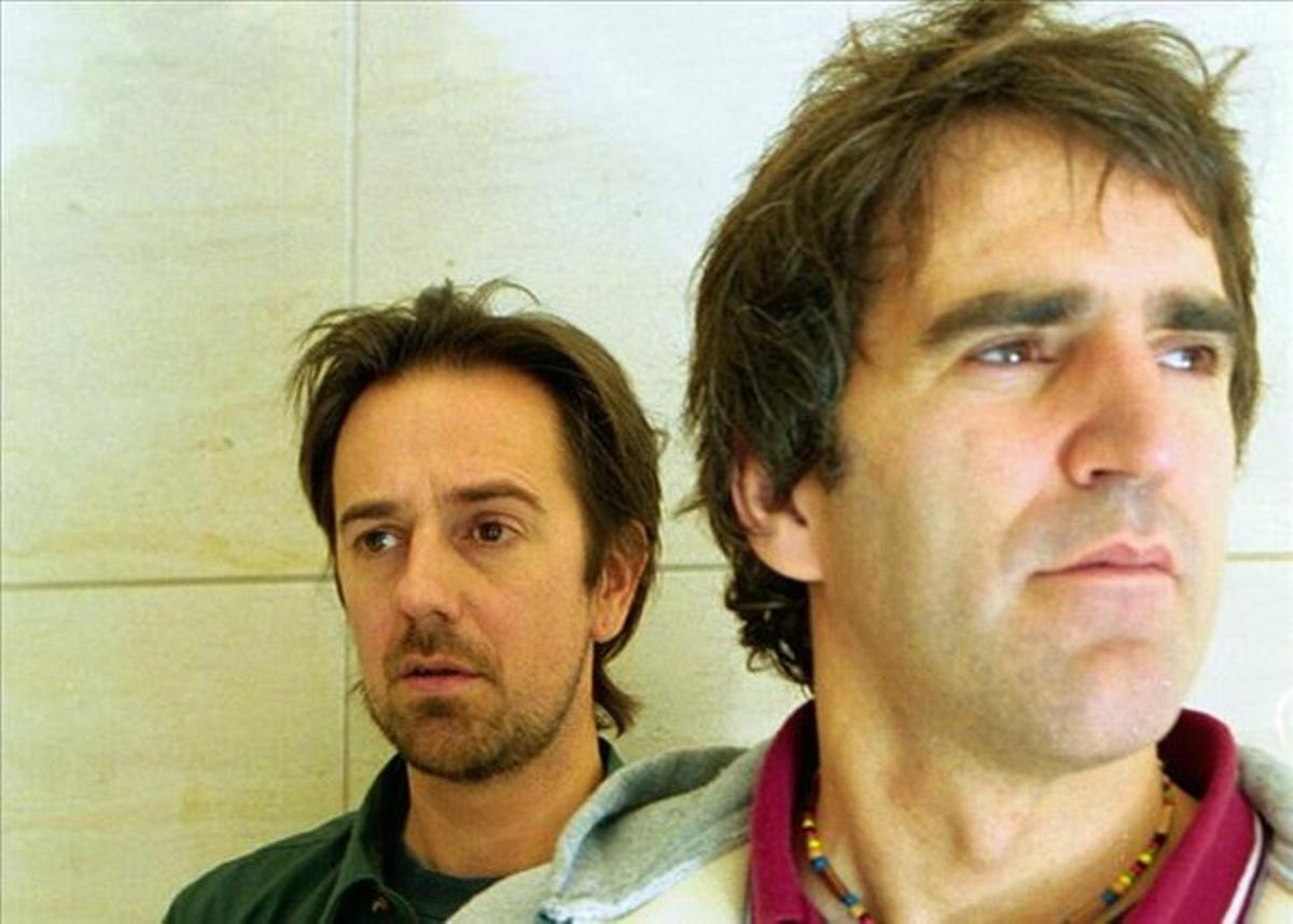 El grup Duncan Dhu, en una imatge promocional del 2001. El grup Duncan Dhu, en una imatge promocional del 2001.