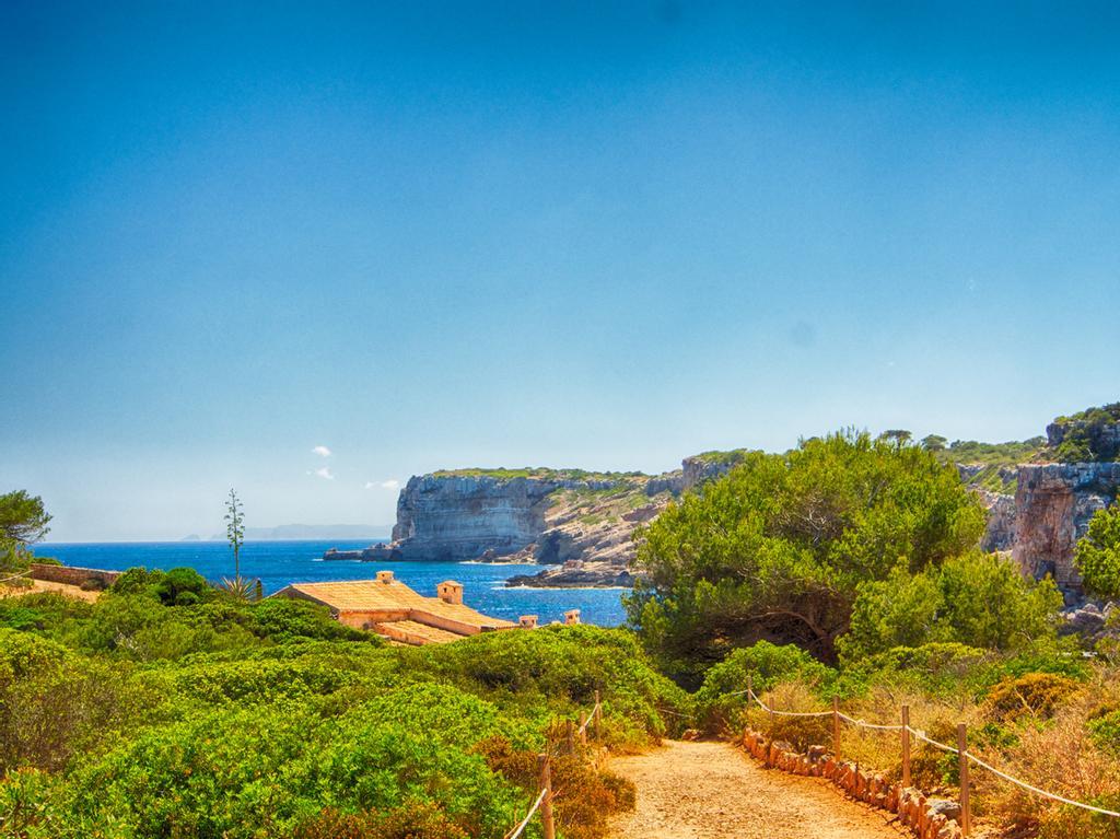 Camino de acceso al Caló des Moro, Mallorca