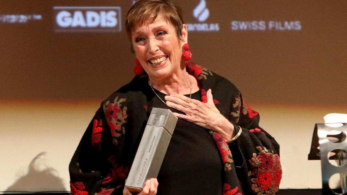 VERÓNICA FORQUÉ RECIBE PREMIO CINEUROPA