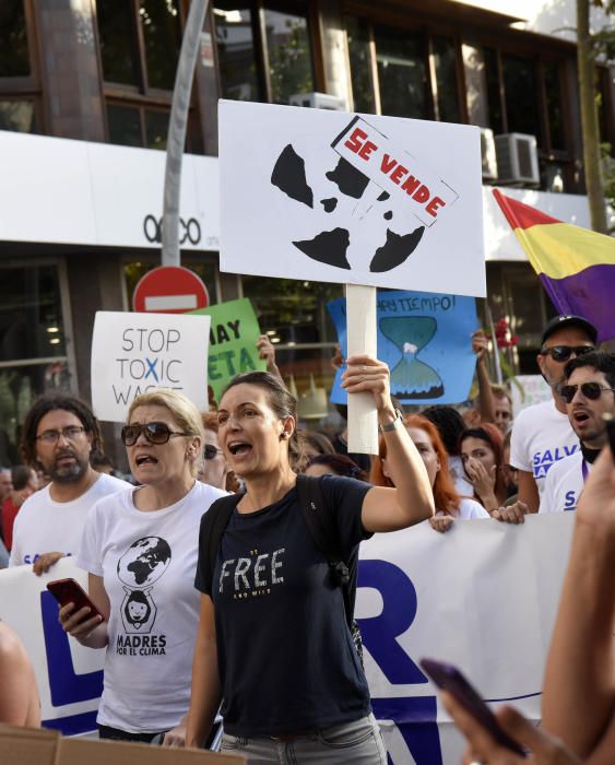 Manifestaciones contra la crisis climática