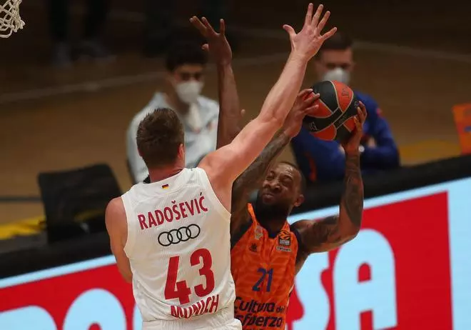 Las imágenes del Valencia Basket Bayern
