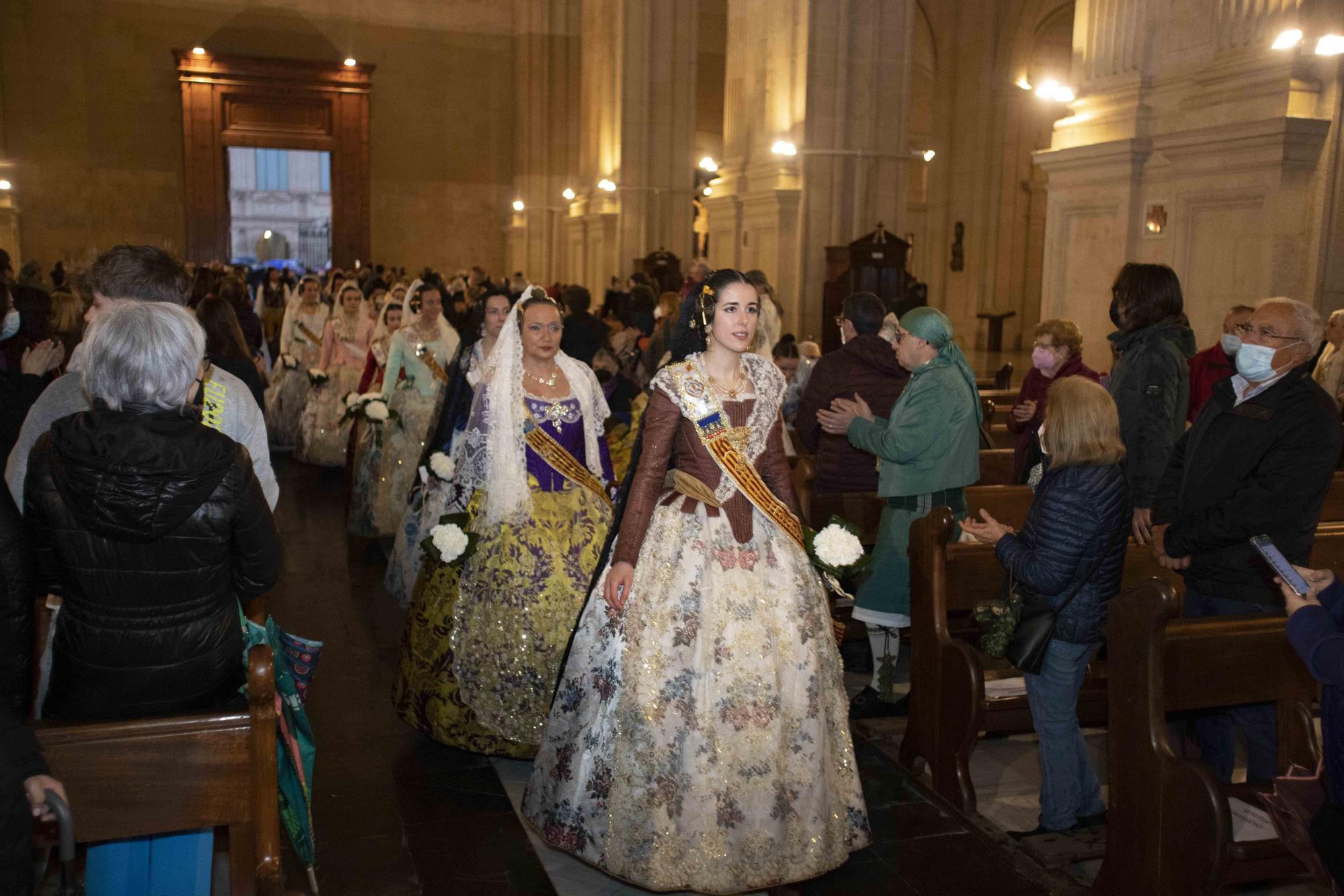 Una Ofrenda pasada por agua en Xàtiva