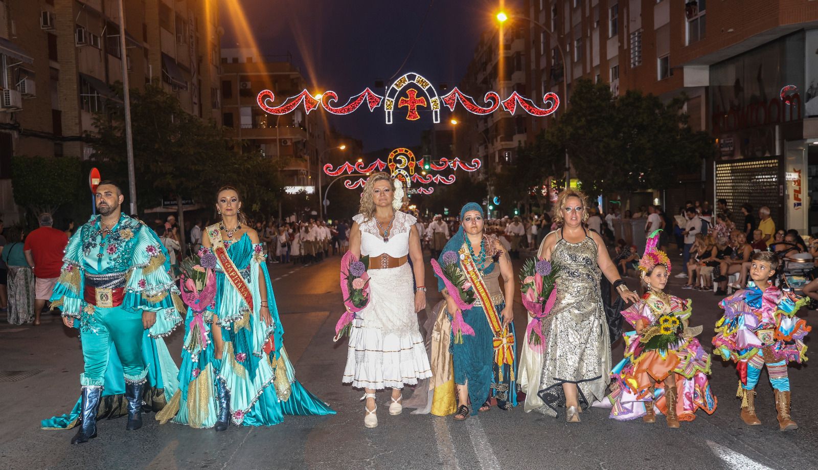 Moros y Cristianos de Altozano 2023: ofrenda de flores a la Virgen de la Asunción