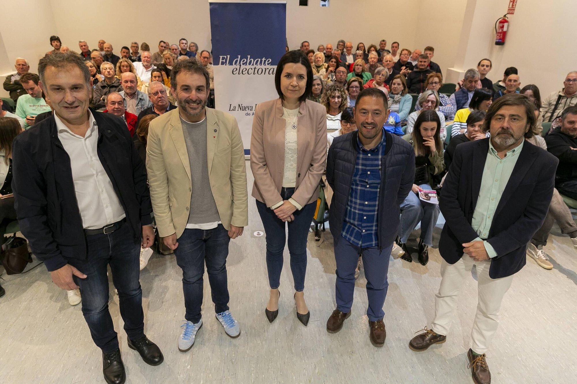 EN IMÁGENES: así fue el debate electoral organizado por LA NUEVA ESPAÑA en Gozón