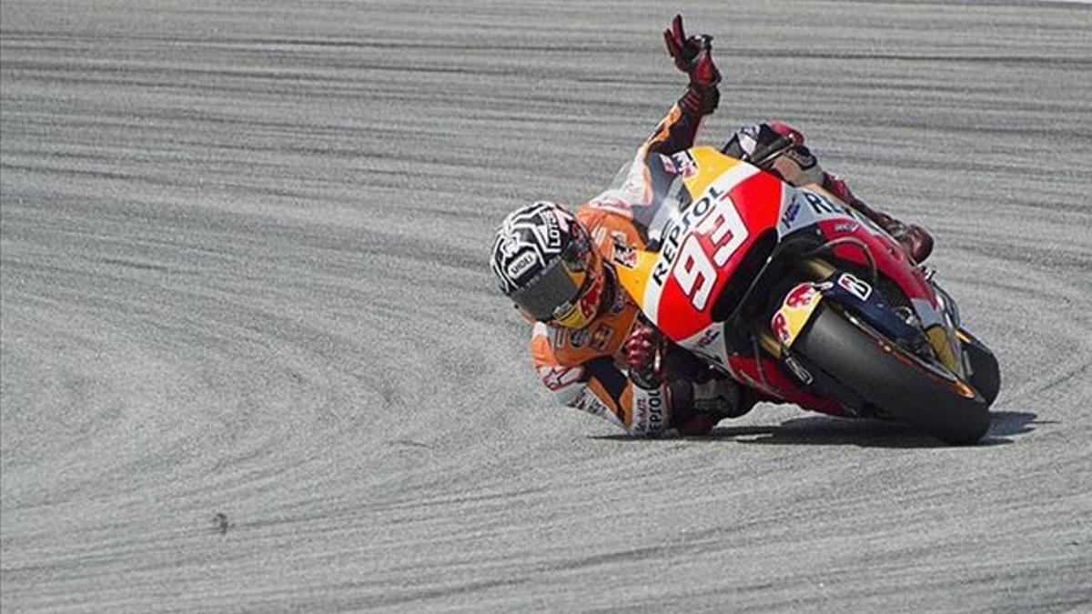 Márquez cierra los test de Sepang con el mejor tiempo