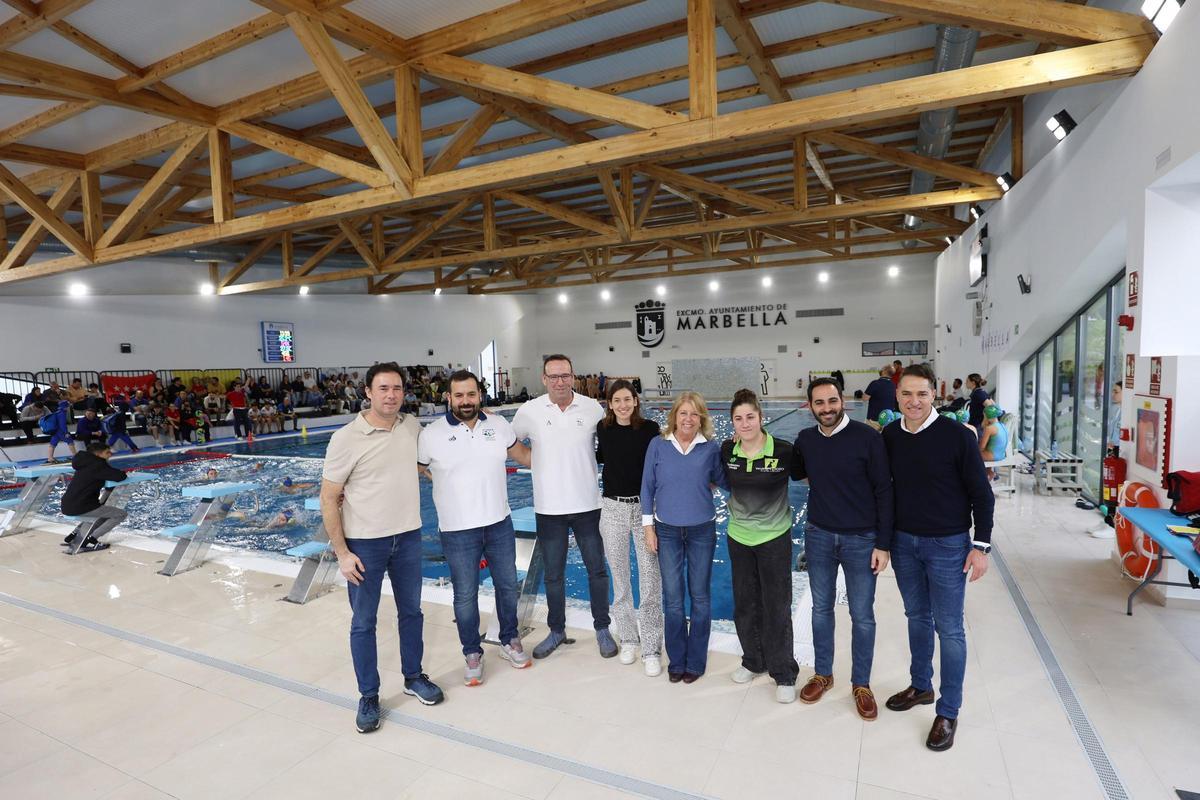La alcaldesa de Marbella (Málaga), Ángeles Muñoz, ha puesto en valor las posibilidades del complejo deportivo Antonio Serrano Lima, que desde el pasado viernes es escenario de la 16 edición del Torneo Europeo de Waterpolo 'Tewam 2026'.