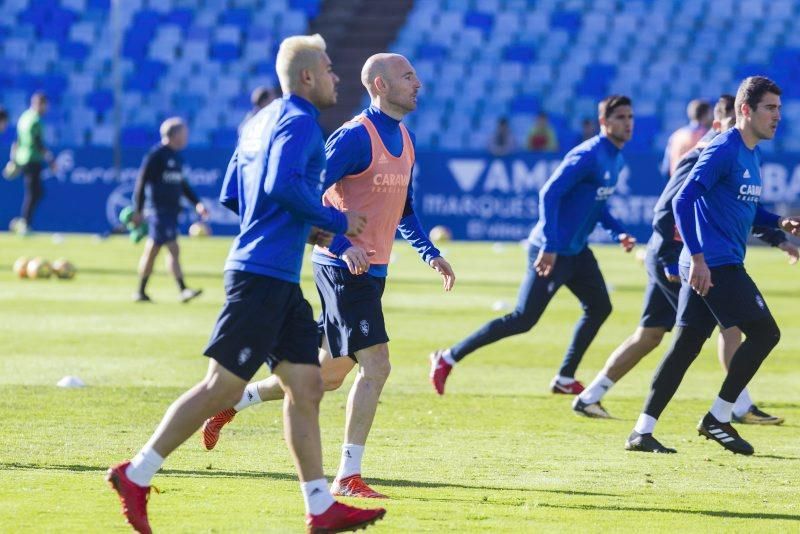 Entrenamiento de puertas abiertas del Real Zaragoza