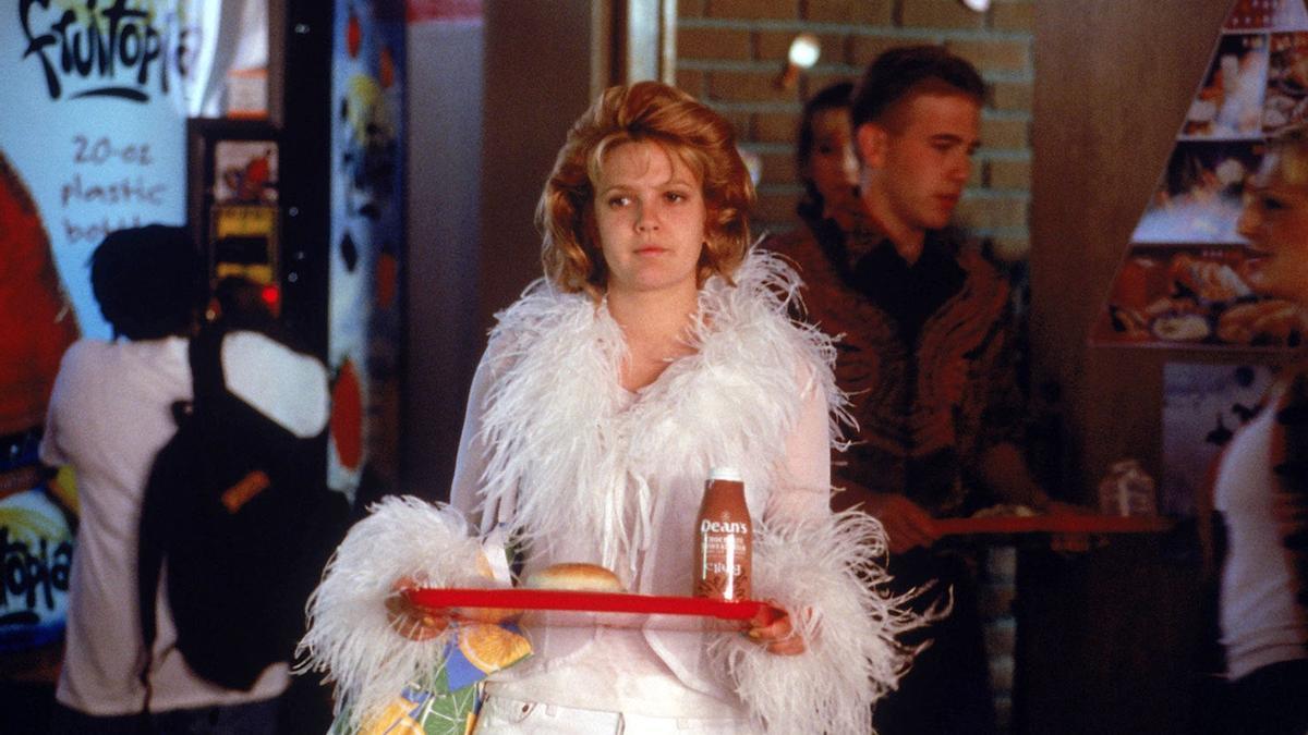 Drew Barrymore en 'Nunca me han besado'