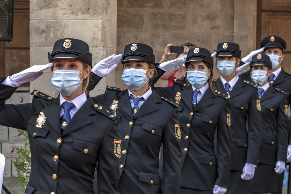 Jura del cargo de los nuevos policías nacionales de Mallorca