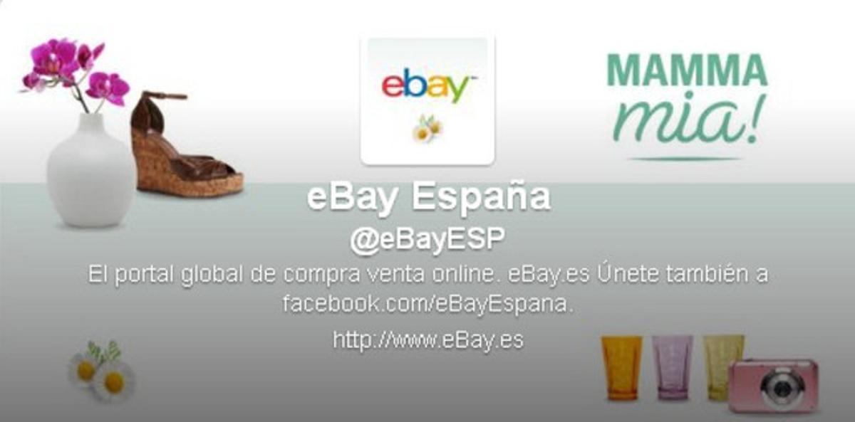 Compte de Twitter d’eBay Compte de Twitter d’eBay