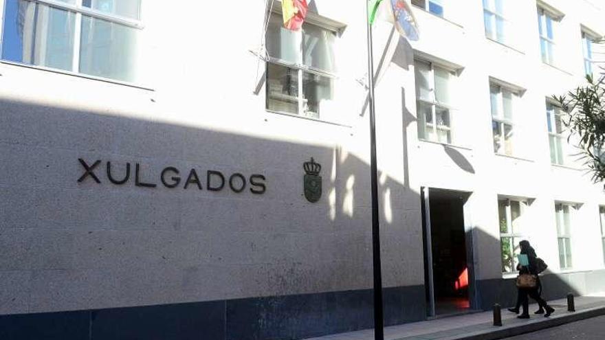 El caso se instruye en los juzgados de Cambados. // Noé Parga