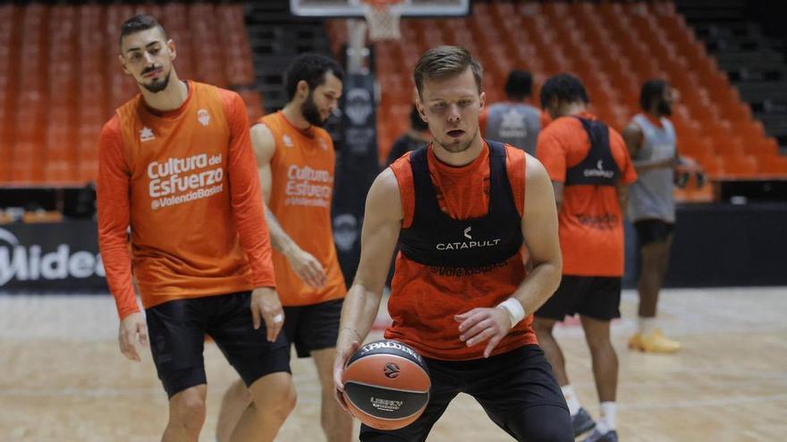 Baja por lesión en el Valencia Basket para medirse al UCAM Murcia