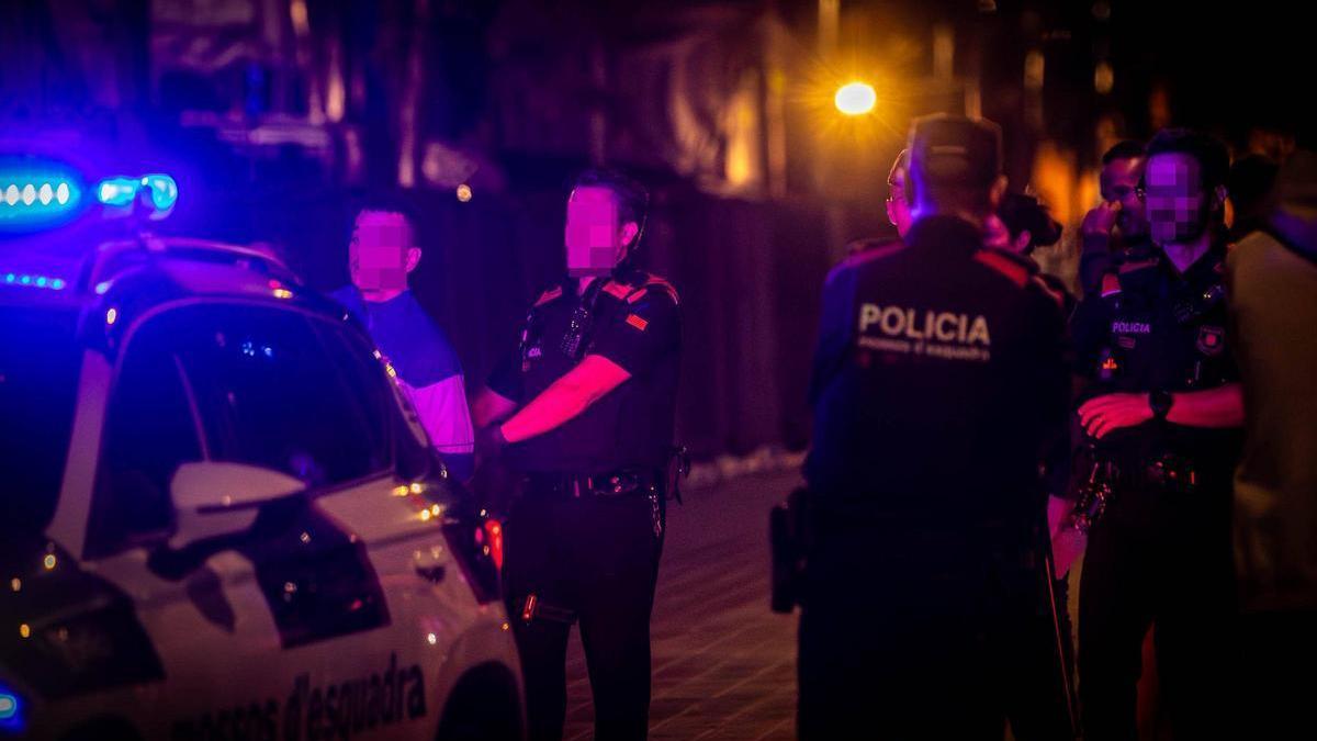 Noche de detenciones en La Mercè.