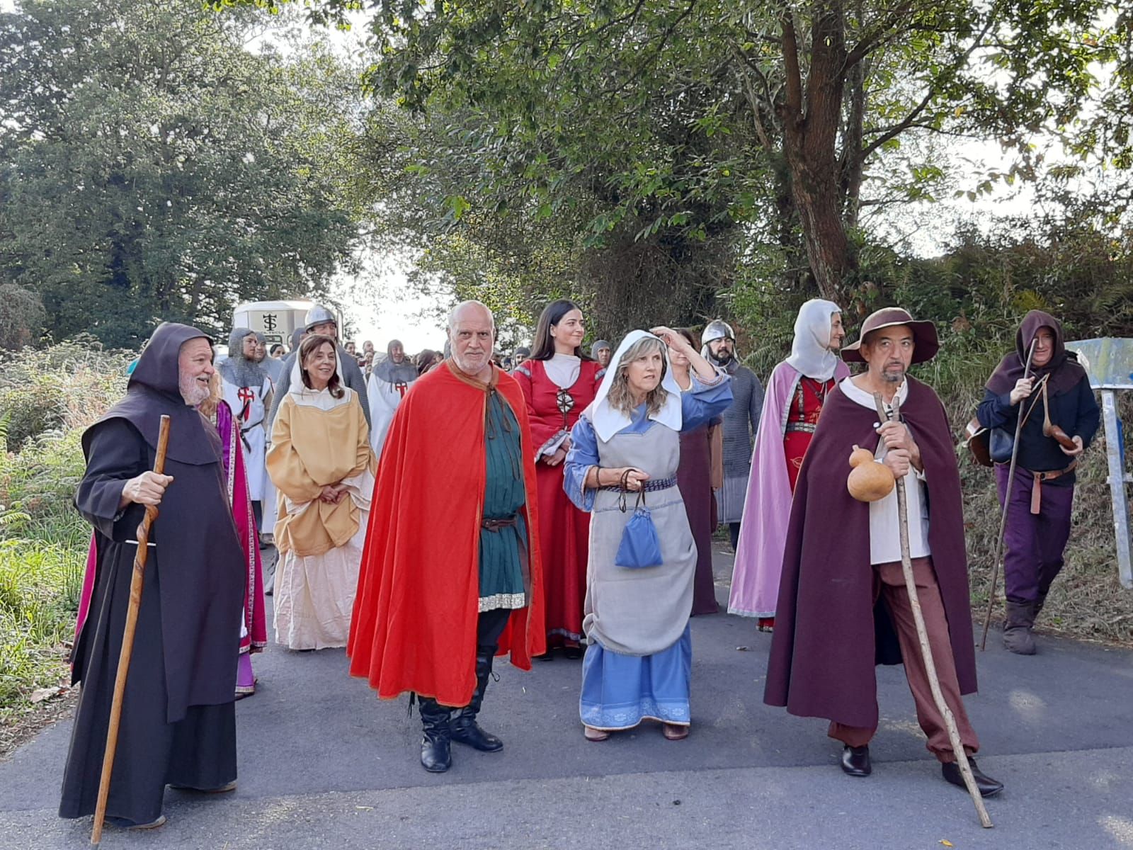 La I Recreación Peregrina en el Santuario del Fresno (Grado) en imágenes