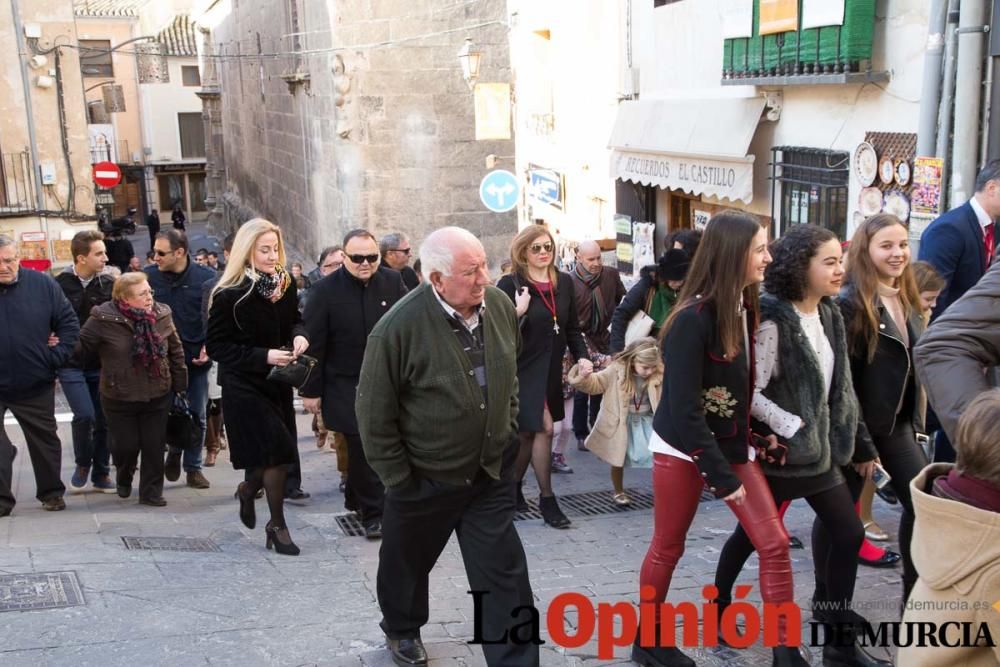 Primeros grupos Festeros, peregrinan a la Basílica