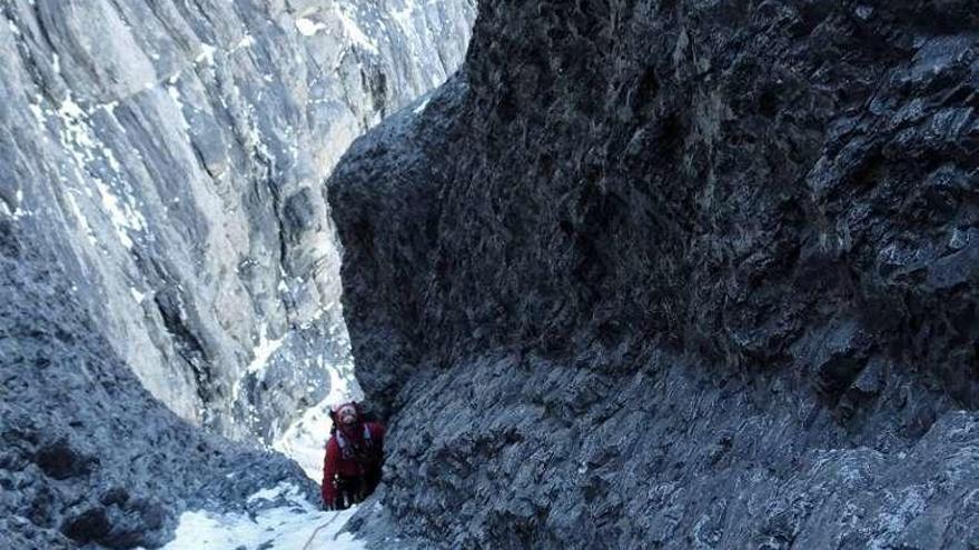 Un vigués en la cumbre