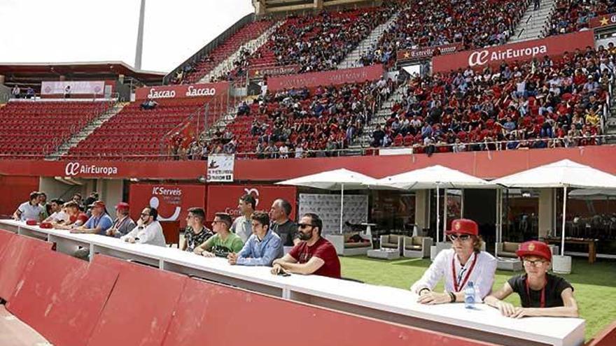 El club estrena una zona para presenciar los partidos en Son Moix