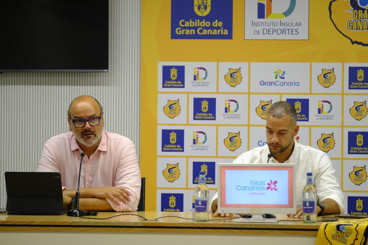 Primer día de Bruno Savignani como capitán del barco del CB Gran Canaria Primer día de Bruno Savignani como capitán del barco del CB Gran Canaria