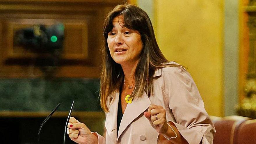 La diputada de JxCat Laura Borràs, dijous al Congrés.