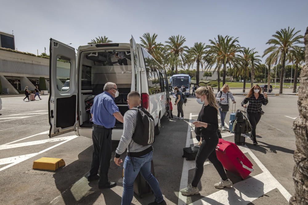 Der Flughafen Mallorca beginnt die Sommersaison