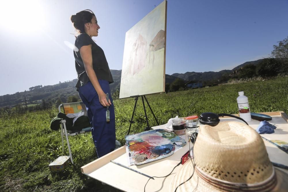 Concurso de pintura rápida en Bueño