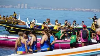 Torre del Mar y La Cala Del Moral dominan en el estreno de la XIII Liga Provincial de Jábegas