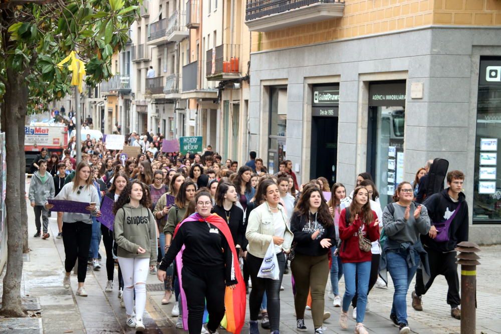 Protesta d'estudiants contra la sentència de «La Manada»