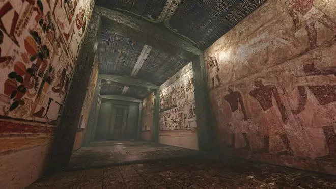 Encuentran varias habitaciones perdidas en una antigua pirámide egipcia