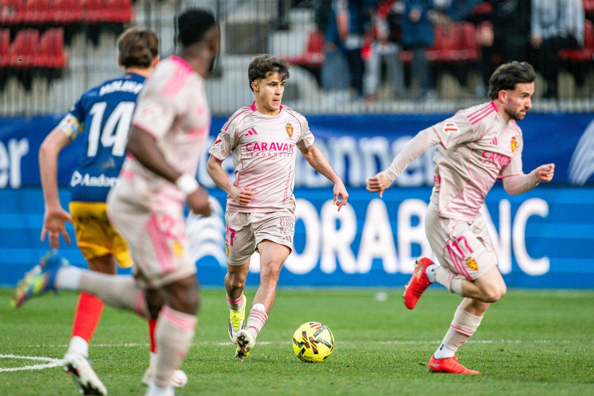 Fútbol. Partido correspondiente a la jornada 27 de Segunda División temporada 2025-2026 entre el FC Andorra y el Zaragoza. Nou Estadi Encamp FUTBOL. ANDORRA-ZARAGOZA. LIGA 2025-2026. FACTORIA9