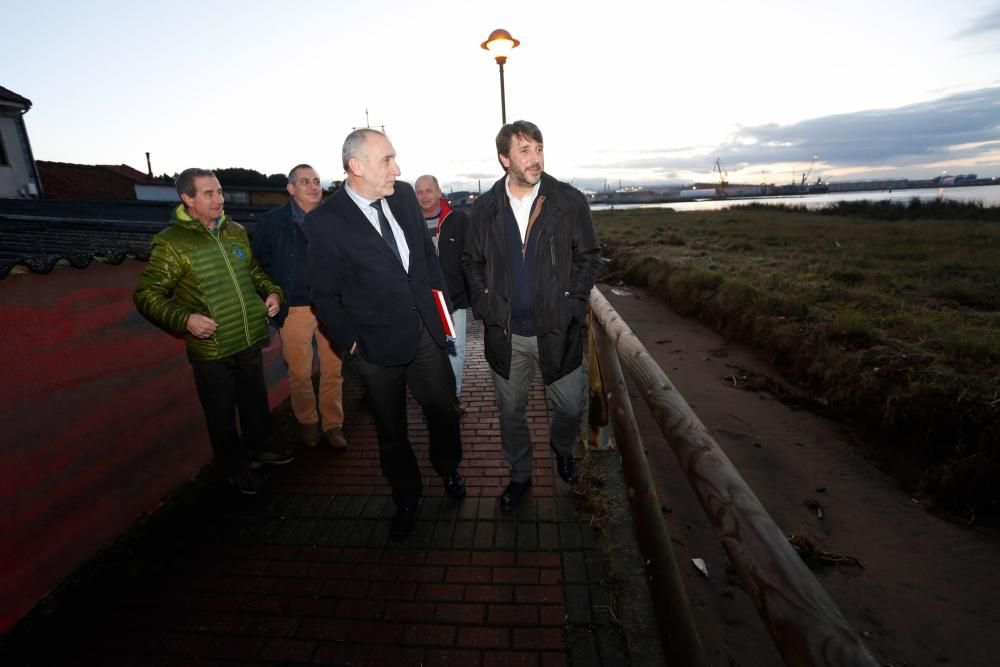 Visita del viceconsejero de Medio Ambiente en Zelu