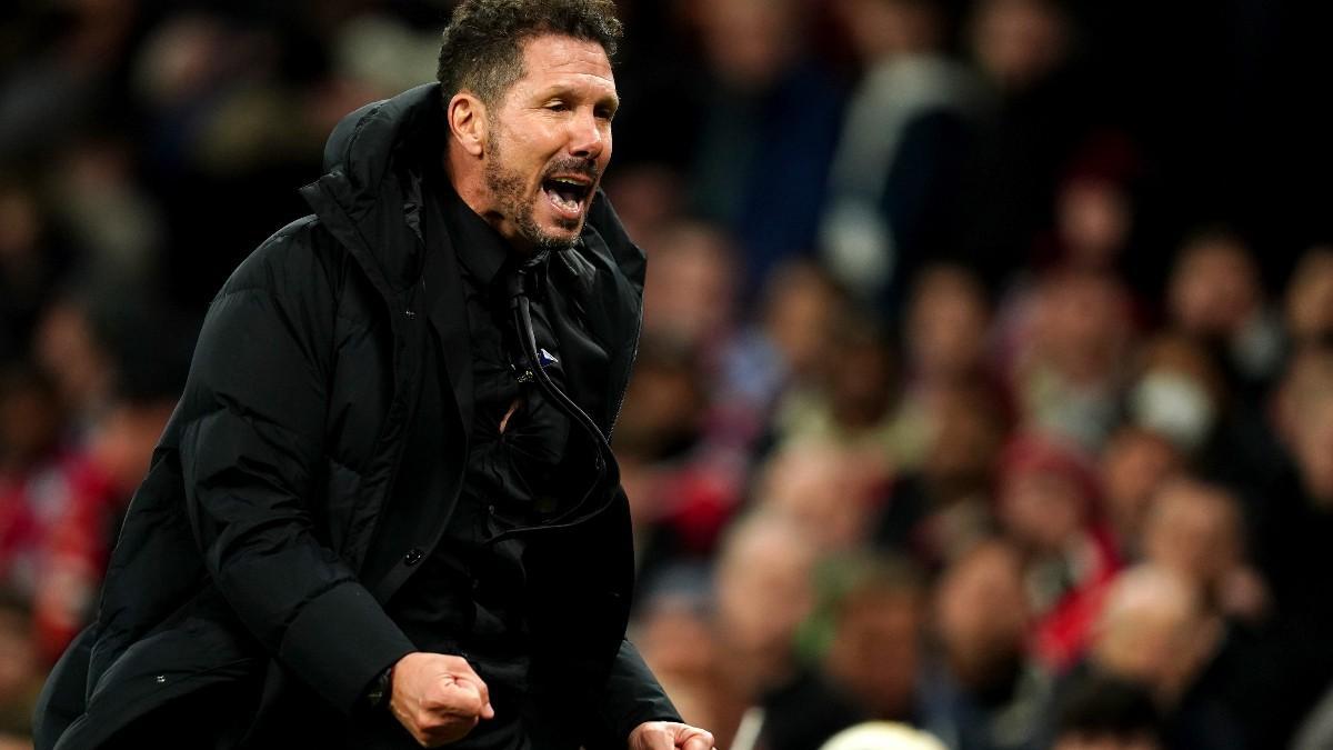 Simeone, en Old Trafford