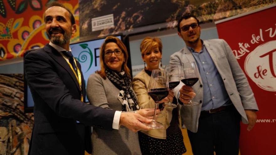 Presentación de las rutas del vino de Zamora en Intur.