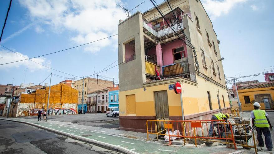 Arranca la reurbanización de la zona cero del Cabanyal