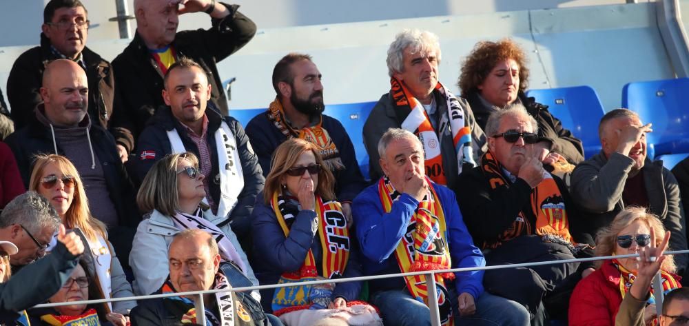 Afición en el Huesca - Valencia CF