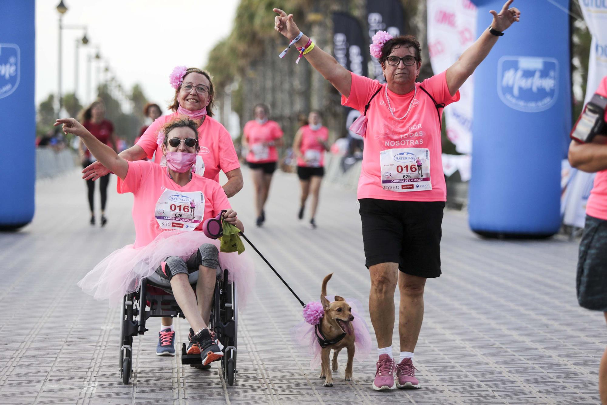 Las mejores imágenes de la carrera de la Mujer en València