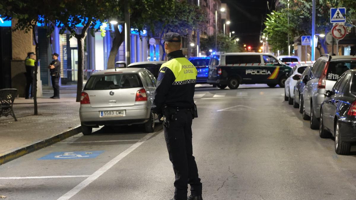 La Policía Local también se ha desplegado en la zona.