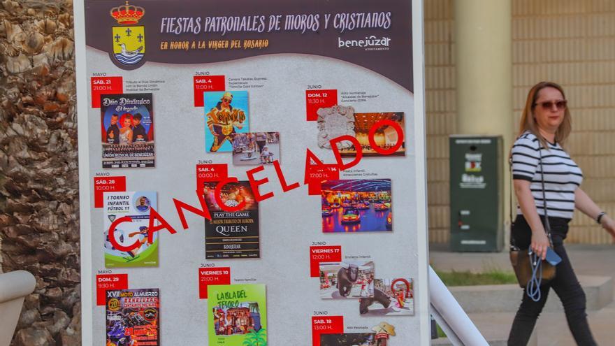 La alcaldesa de Benejuzar suspende las fiestas patronales tras quedarse en minoría en el pleno