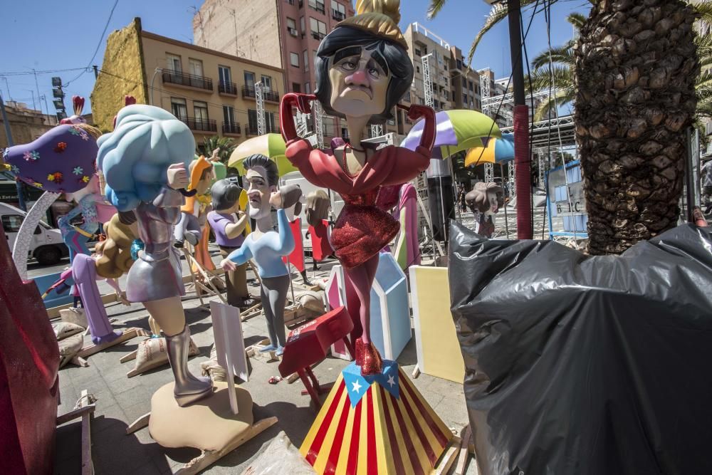 Hogueras de Alicante 2018: Los monumentos más ácidos