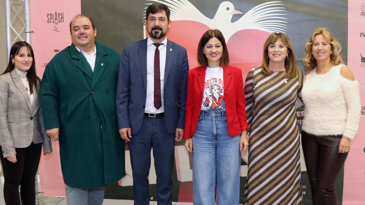 Representantes en la gala de premios.