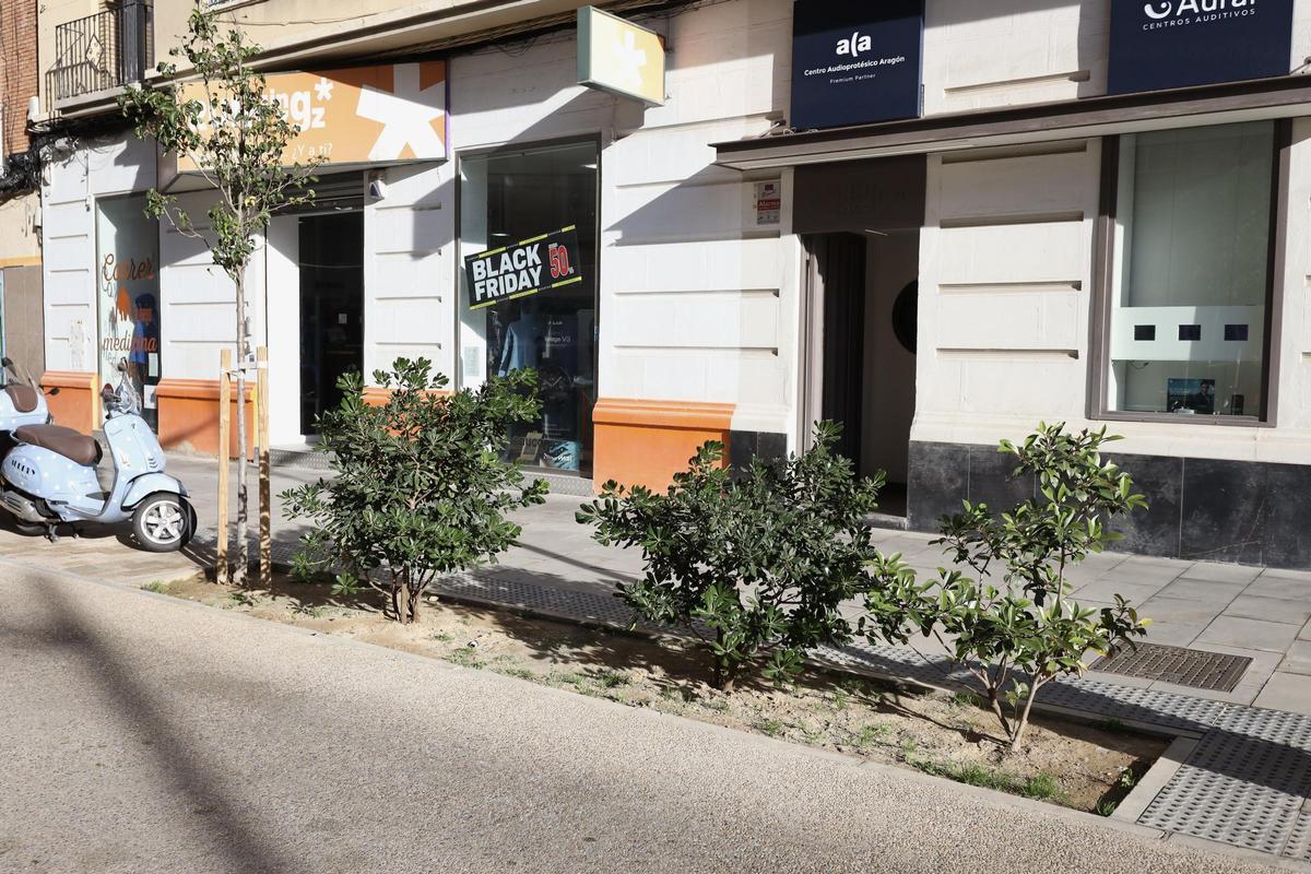 Este es el estado actual de la calle Ricla de Zaragoza