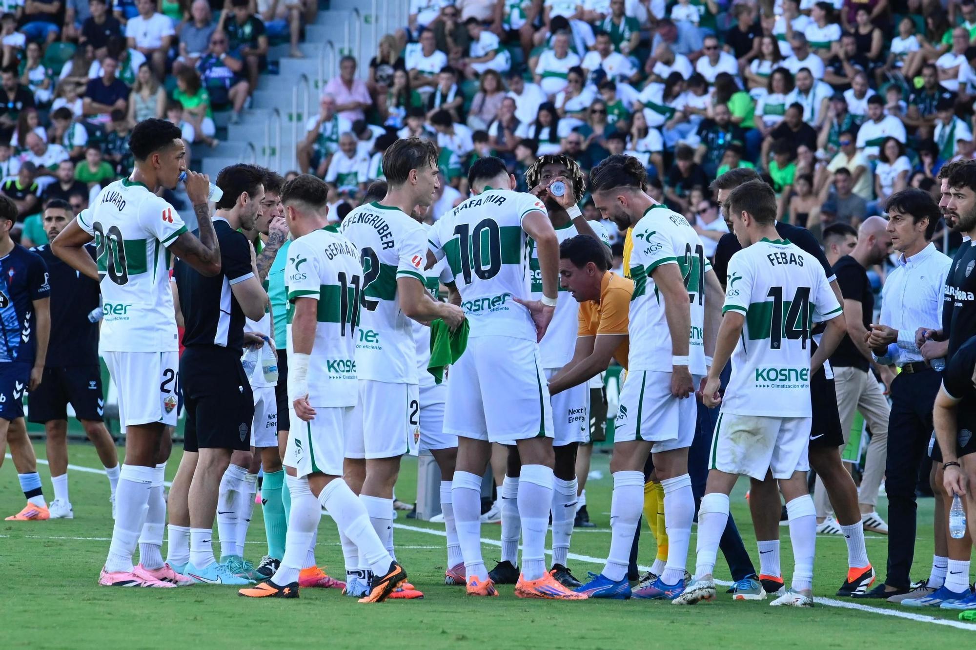 Las imágenes del Elche CF - Celta de Vigo