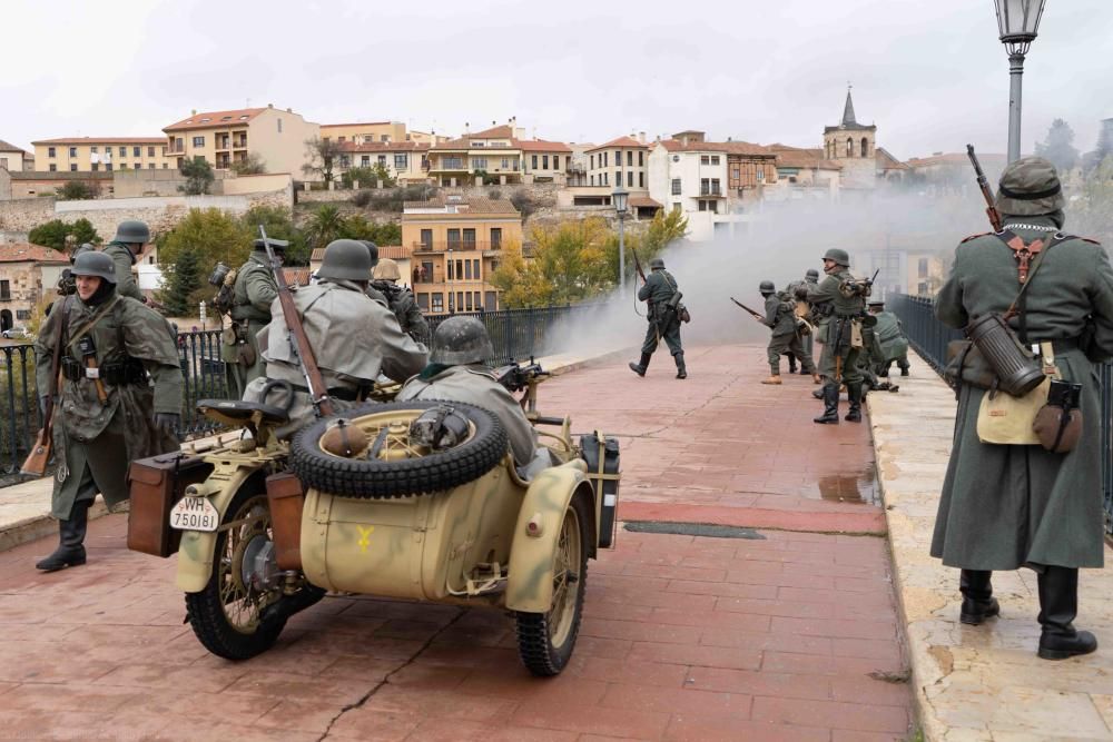 Recreación de la "Toma del puente de Kalach"