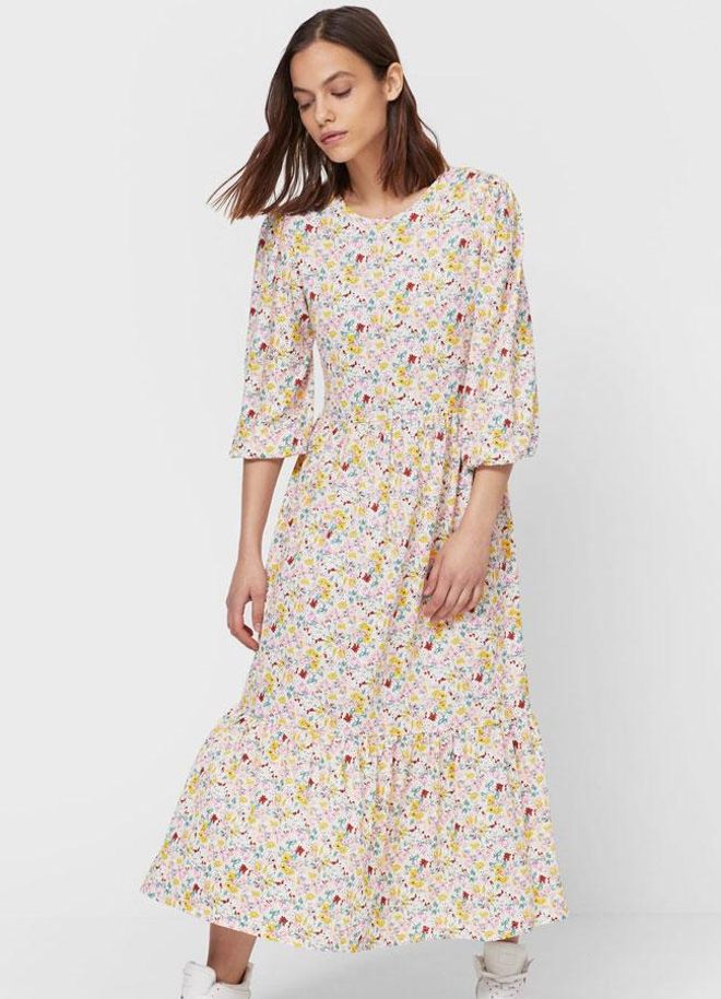 Vestido midi de Stradivarius
