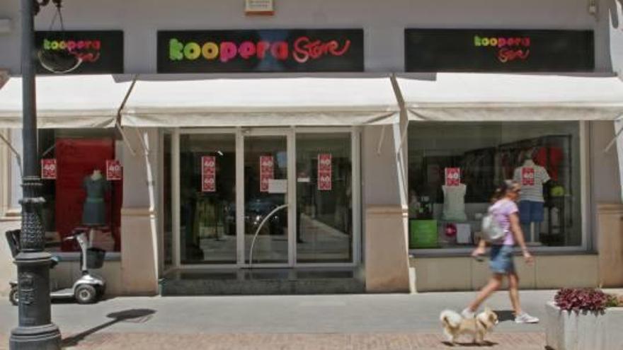 La tienda Koopera de Gandia.