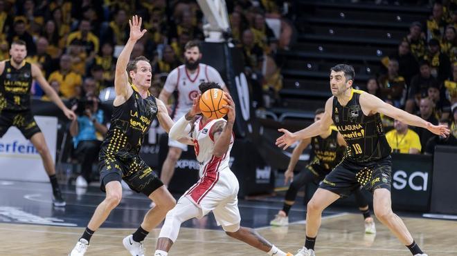 Marcelinho Huertas y Gio Shermadini, jugadores de La Laguna Tenerife, otra vez en los mejores quintetos de la Liga Endesa