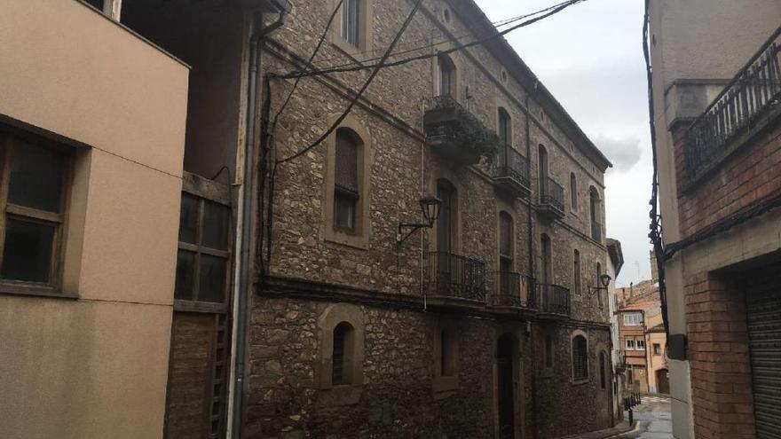 L&#039;edifici del carrer Padró que s&#039;habilitarà com a museu